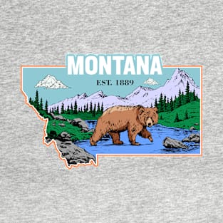 Montana and vintage T-Shirt